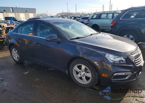 2015 Chevrolet Cruze Lt из США, поврежденный, VIN 1G1PC5SB7F7260258
